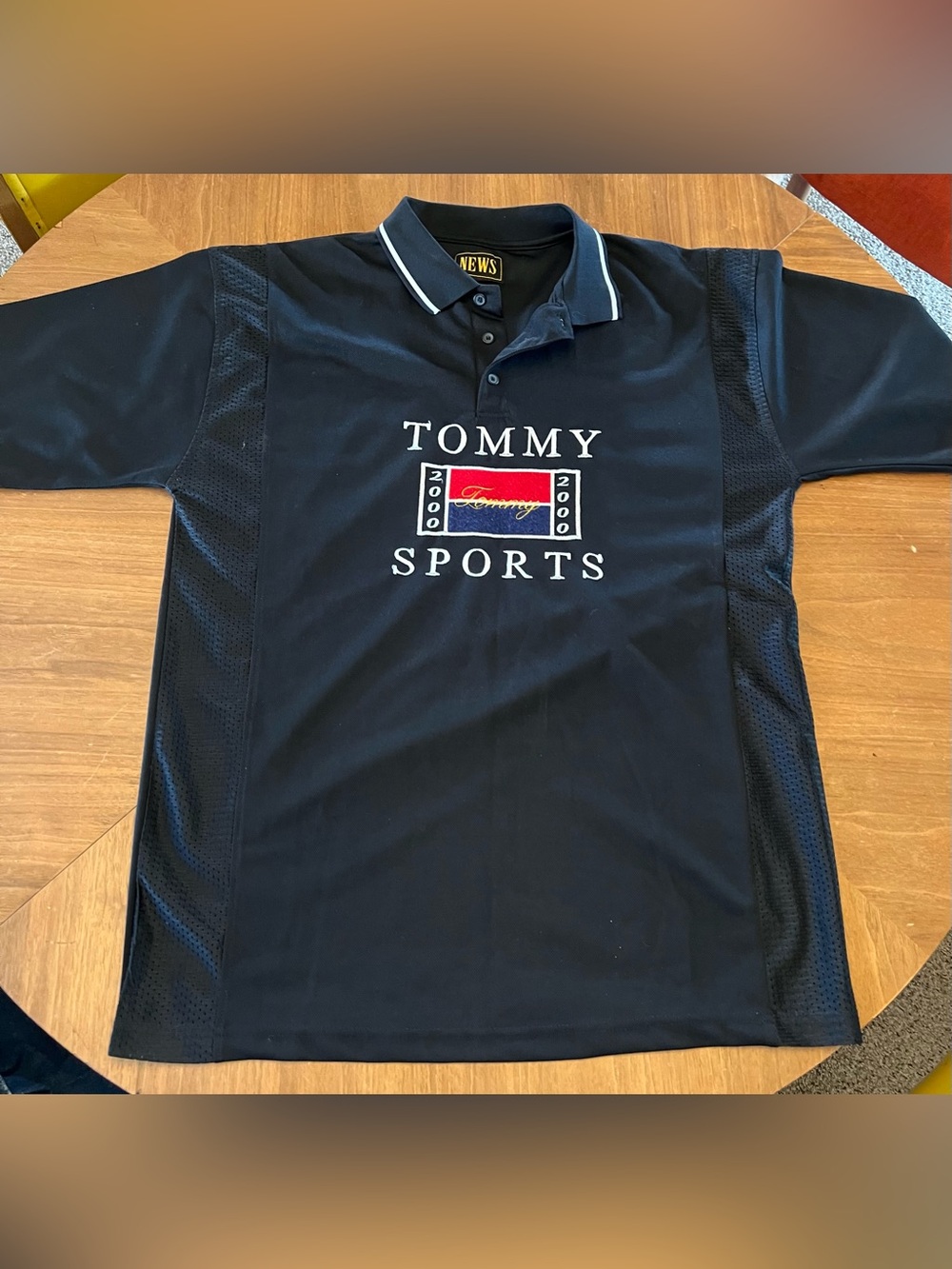 Y2K News Tommy Sports 2000 Polo